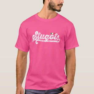 Stugots Funny Italian Saying Italy Flag White Vint T-Shirt
