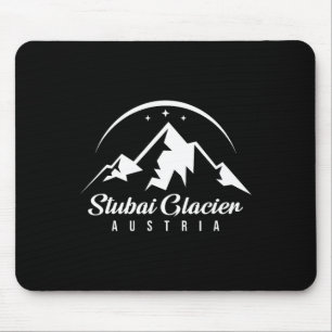 Stui Glacier Austria Ski Resort Skiing Snowboardin Mouse Mat