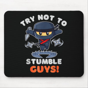 Stumble Guys Ninjas Games Stumble Guys Tee Kids Mouse Mat