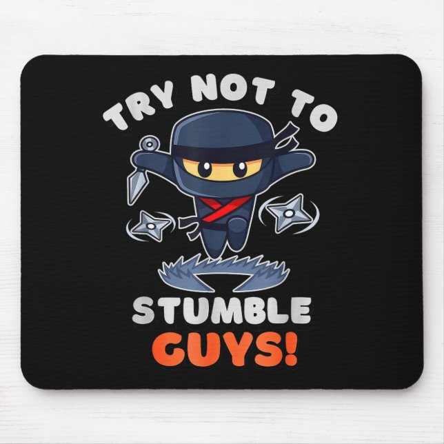 Stumble Guys Ninjas Games Stumble Guys Tee Kids  Mouse Mat (Front)