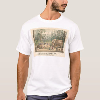 Stump of the Mammoth Tree of Calaveras (0977A) T-Shirt