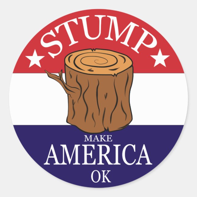 Stump Sticker (Front)