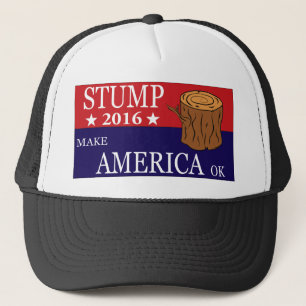 Stump trucker hat