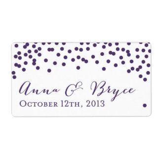 Stump water bottle label