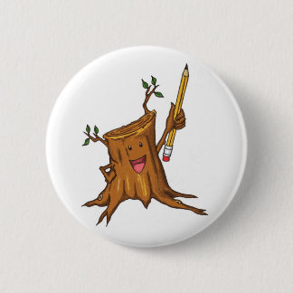 Stumpy Button (Standard) White