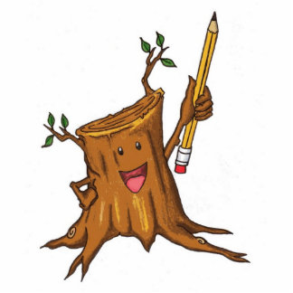 Stumpy Photo Sculpture Statue