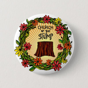Stumpy too! 6 cm round badge