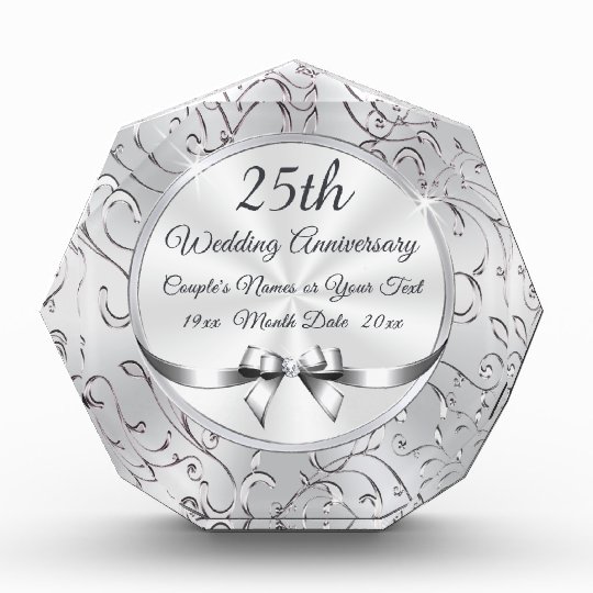 Stunning 25th Wedding Anniversary Gift Ideas | Zazzle.co.uk