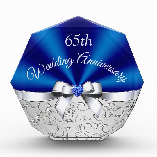 Stunning 65th Wedding Anniversary Gift Ideas, 65th | Zazzle.co.uk