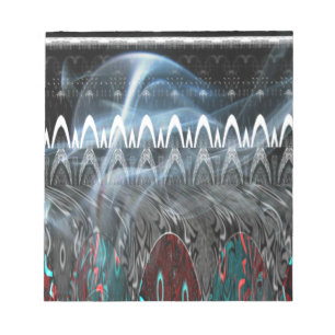 Stunning Abstract Art Print Notepad