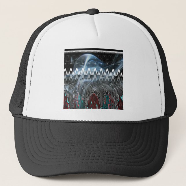 Stunning Abstract Art Print Trucker Hat (Front)
