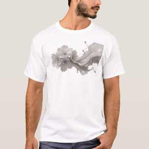 Stunning ABSTRACT FLOWER Custom Creation T-Shirt