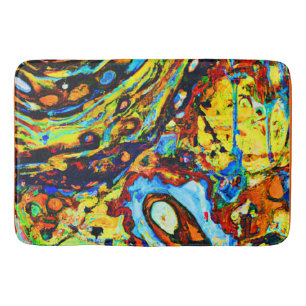 Stunning Abstract Pattern Bath Mat