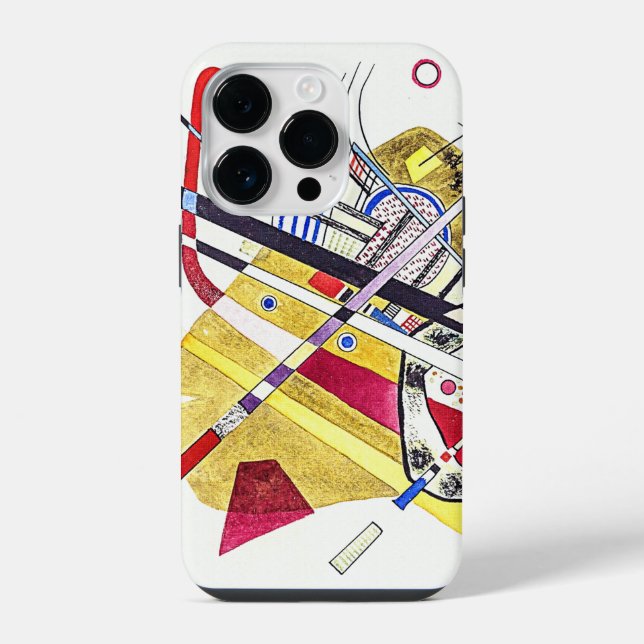Stunning abstraction - Kandinsky iPhone Case (Back)