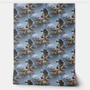 Stunning African Grey Parrot Wallpaper