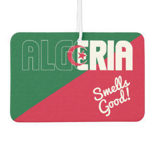 Stunning Algeria Flag Air Freshener