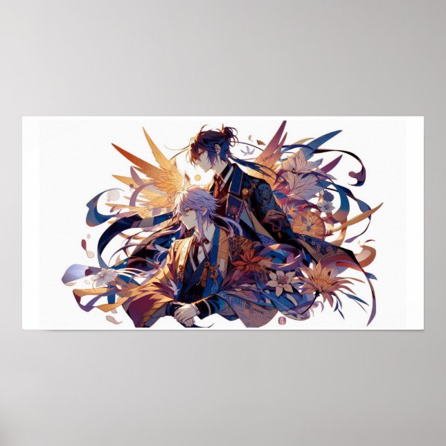 Stunning Anime Art Wall Decor (Front)