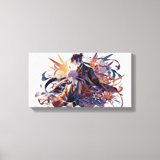 Stunning Anime Art Wall Decor Canvas Prints (Front)