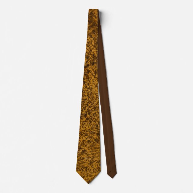 Stunning Antique Marbled Paper Tie (Front)