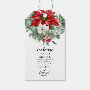 Stunning Array of Floral Wedding  Gift Tags