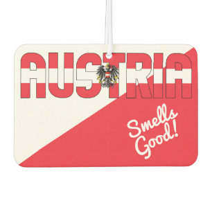 Stunning Austria Flag Air Freshener