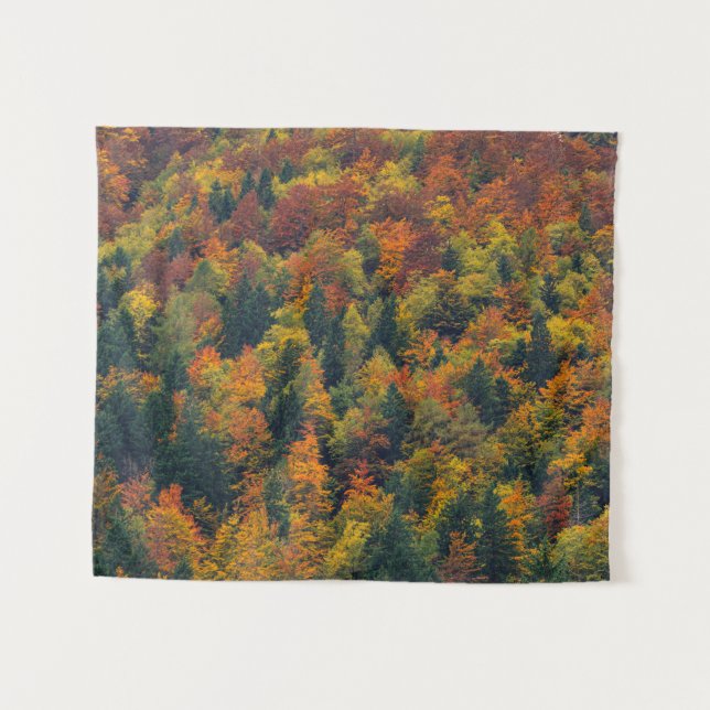 Stunning autumn forest tapestry (Front (Horizontal))