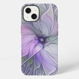 Stunning Beauty Modern Abstract Fractal Art Flower iPhone 13 Case