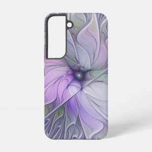 Stunning Beauty Modern Abstract Fractal Art Flower Samsung Galaxy Case