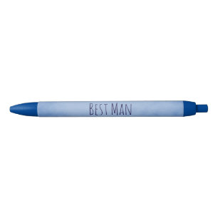Stunning Best Man Black Ink Pen