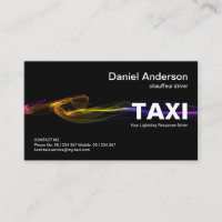 Stunning Black Striking Lightning TAXI Service