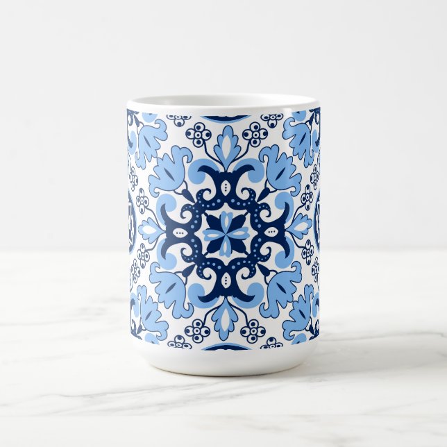 💙 Stunning blue Azulejos Coffee Mug (Center)