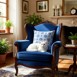 💙 Stunning blue Azulejos Cushion