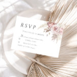 Stunning Blush Roses Floral Dusty Pink Wedding RSVP Card<br><div class="desc">Stunning Blush Roses Floral Dusty Pink Wedding RSVP Card

See matching wedding invitation and items in Niche and Nest Store. Chat to request more items</div>