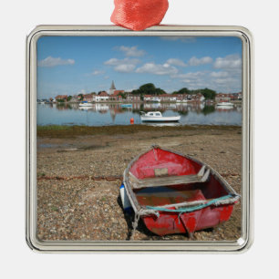 Stunning Bosham Harbour England Metal Tree Decoration