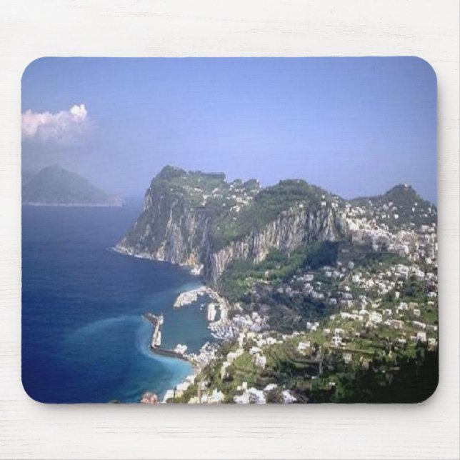 Stunning Capri, Italy, mousepad (Front)