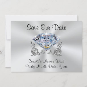 Stunning Christian Save the Date Cards Personalise