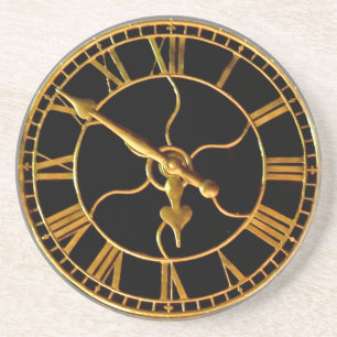 Stunning Clock at Xmas Coaster