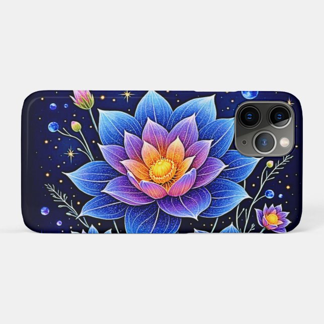 Stunning Cosmic Floral Dreams Design Case-Mate iPhone Case (Back (Horizontal))