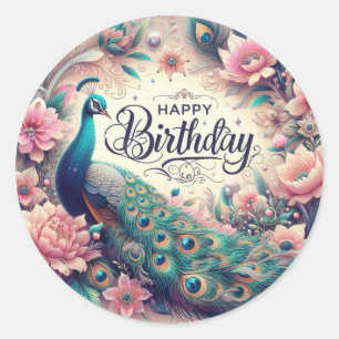 Stunning Design Birthday sticker