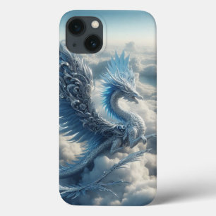 Stunning Dragon Surrounded by Clouds  iPhone 13 Case