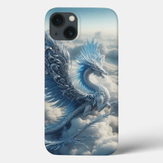 Stunning Dragon Surrounded by Clouds  iPhone 13 Case