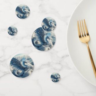 Stunning Dragon Surrounded by Clouds  Confetti