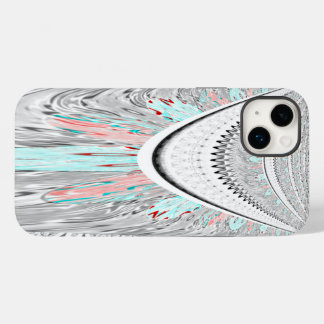 Stunning edgy soft cyan colours vector illustratio Case-Mate iPhone 14 plus case