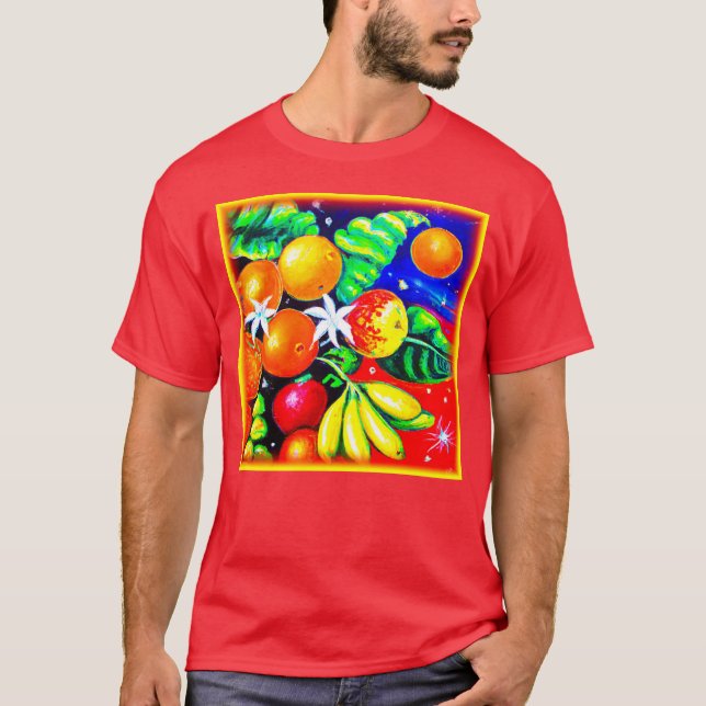 Stunning Fruits Starry Sky. Buy Now T-Shirt (Front)