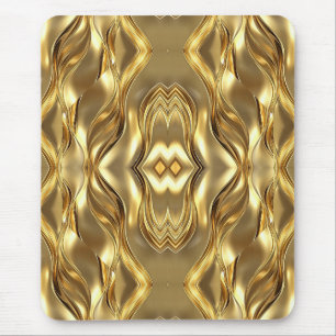 Stunning Golden abstract design Mouse Mat