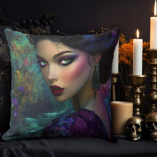 Stunning Gothic Woman Cushion