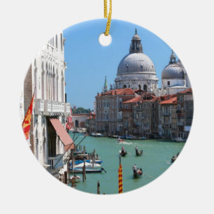 Stunning! Grand Canal Venice Ceramic Tree Decoration