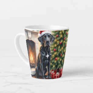 Stunning Great Dane Christmas Latte Mug