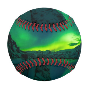 Stunning Green Aurora Baseball