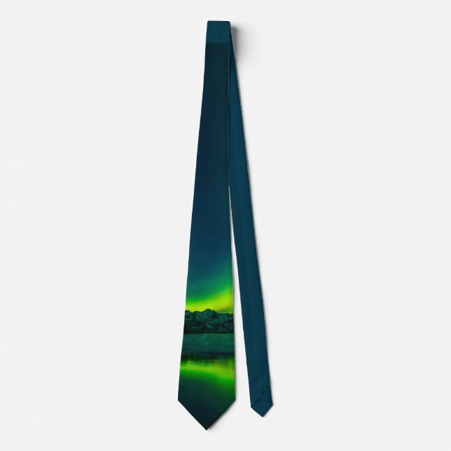 Stunning Green Aurora Tie (Front)
